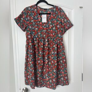 Pretty Garden Sundress Mini Size Medium floral